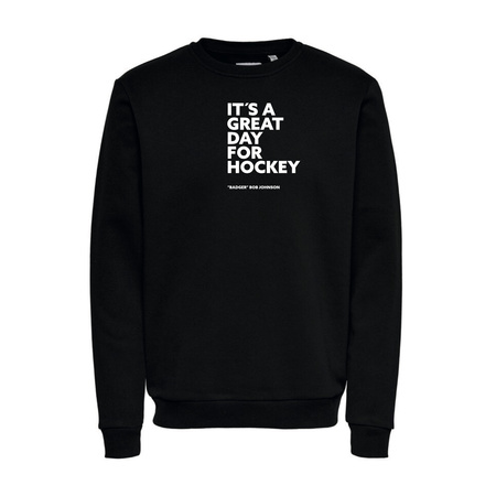 Great day for hockey *NEW* Sweater M