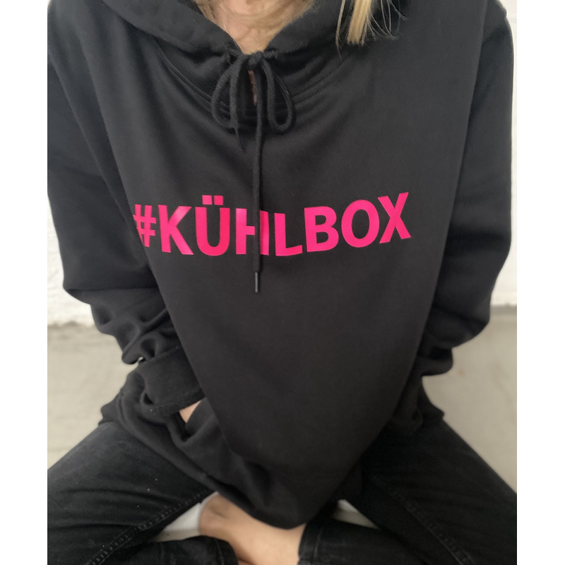 Hoodie - Khlbox S  neon pink